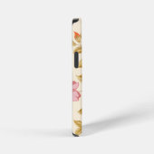 Elegante Bloemige Achtergrond iPhone Hoesje (Rechterkant)