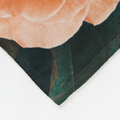 Elegante Bloemige Botanische Landelijke Bruiloft v Fleece Deken (Hoek)