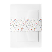 Elegante Bloemige Bruiloft Uitnodigingen Wikkel (Voorkant Voorbeeld)