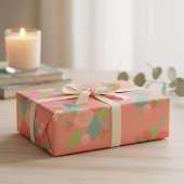 Elegante bloemige cadeauverpakking assorti inpakpapier vel