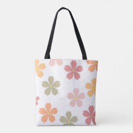 Elegante Bloemige Esthetische Jumbo Tas