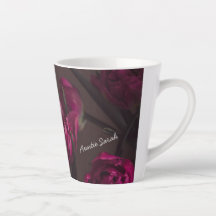 Elegante bloemige gepersonaliseerde boodschap