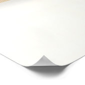 Elegante bloemige kunstprint, oversized bloesems poster (Hoek)