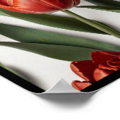 Elegante Bloemige Muur Kunst Poster (Hoek)