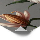 Elegante Bloemige Muurkunst Poster (Hoek)