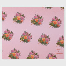 Elegante bloemige roze pioen eenvoudig