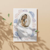 Elegante bloemige  Waterverf pioenen Kaart