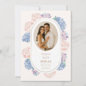 Elegante bloemige  Waterverf pioenen Kaart (Voorkant)