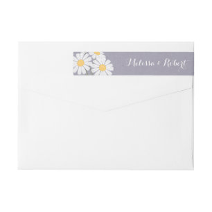 Elegante Bloemige Witte Madeliefjes Bruiloft