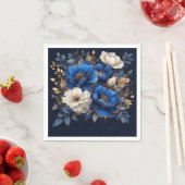 Elegante bloemkunst servet (Insitu)