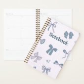Elegante Bloemlijn Kunst Notebook | Minimalistisch Planner (Display)