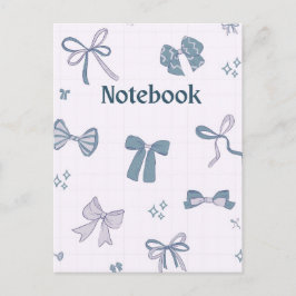Elegante Bloemlijn Kunst Notitieboek | Minimalisti Briefkaart
