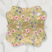 Elegante bloemlijst: voor elke gelegenheid bedankjes labels (Achterkant)