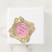 Elegante bloemlijst: voor elke gelegenheid bedankjes labels (In situ)