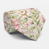 Elegante Bloemmotief Das Klassieke Stijl (Opgerold)