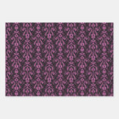 Elegante bloemmotieven inpakpapier vel (Voorkant 2)