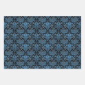 Elegante bloemmotieven inpakpapier vel (Voorkant)