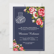 Elegante Bloemrijke Middernachtblauwe Baby Meisje 
