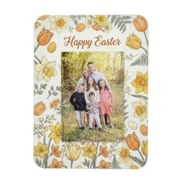 Elegante bloemrijke Pasen zegen brunchen uitnodigi Magneet