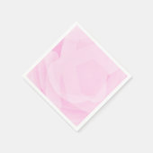 Elegante Bloemrijke Sober Chique Roze Marmer Effec Servet (Hoek)