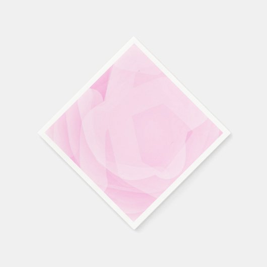 Elegante Bloemrijke Sober Chique Roze Marmer Effec Servet (Hoek)