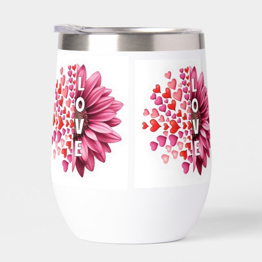 Elegante Bloemrijke Stemloze Wijntuimelaar (Rechts)