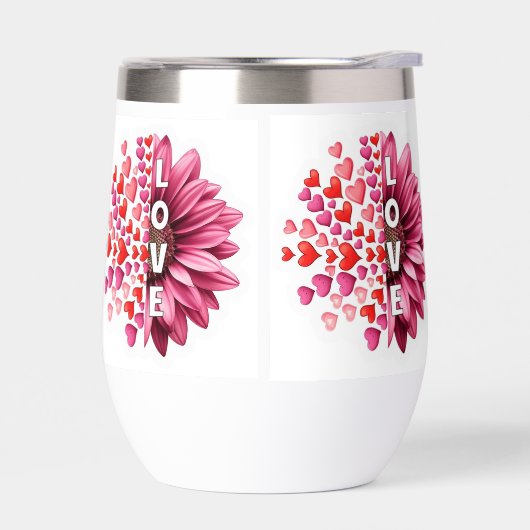 Elegante Bloemrijke Stemloze Wijntuimelaar (Links)