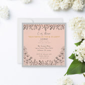 Elegante Bloemrijke Vrouwen Dag Geschiedenis Vieri Kaart