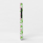 Elegante bloemrozen groene bladeren patroon-23675 Case-Mate iPhone case (Achterkant/links)