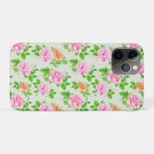 Elegante bloemrozen groene bladeren patroon-23675 Case-Mate iPhone case (Achterkant (horizontaal))