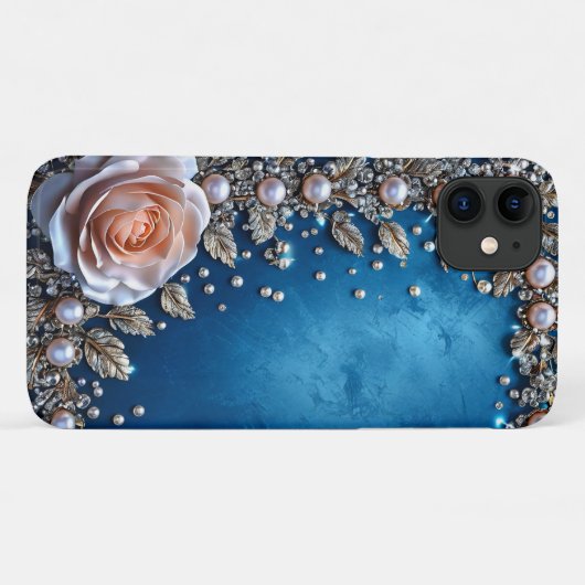Elegante bloemsamenstelling Case-Mate iPhone case (Achterkant (horizontaal))
