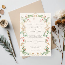 Elegante bloemstuk tuinkrans van wilde bloemen