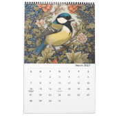 Elegante  Bloemvogels 2025 Kalender (Mar 2027)