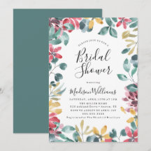 Elegante Bloesem Bloemstuk Bruiloft Feest Uitnodig