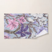 Elegante bloesem decoratieve eye-catching bad handdoek (Handdoek)