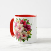 Elegante Bloesems Design Cup Mok (Voorkant links)