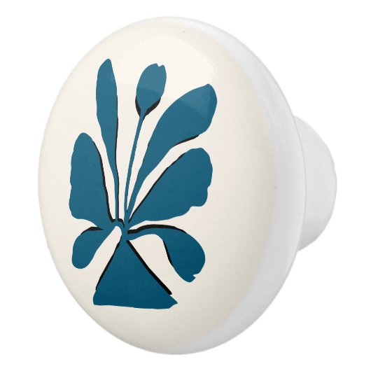 Elegante Bloom Keramische Pull Knop (Rechts)