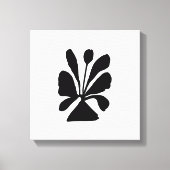 Elegante Bloom Stretched Canvas Print (Voorkant)