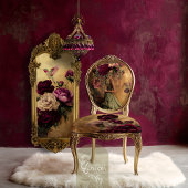 Elegante Blooms Parasol Mode Volledig Portret Tissuepapier