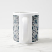 Elegante Blue Batik Specialty Mok (Achterkant)