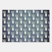 Elegante Blue Surprise Retirement Party Classic Ro Inpakpapier Vel (Voorkant 3)