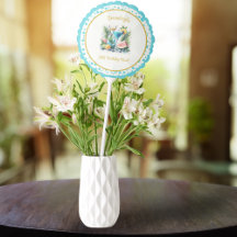 Elegante Blueberry Brunch 30e verjaardag viering