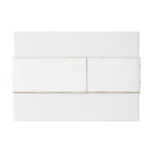 Elegante blush en rode rozen bruiloft uitnodigingen wikkel (Achterkant Voorbeeld)