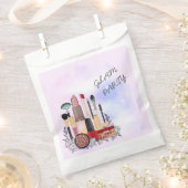 Elegante Blush Girly Pink Make-up Artiest Glamour Bedankzakje (Geknipt)