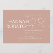 Elegante Blush Minimalism bruiloft repetitie diner