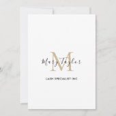 Elegante Blush Pink Gold Glitter Marmer Kaart (Voorkant)