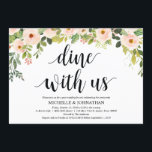 Elegante Blush Post Wedding Brunch Invitation Kaar Kaart<br><div class="desc">Dit is de elegante blush post bruiloft brunch uitnodiging Kaart,  ideaal om te worden gebruikt om uw geliefde familie en gasten uit te nodigen,  voor een na de bruiloft brunch bijeenkomst / feest. Voeg uw gegevens toe in bijpassend zwart lettertype / belettering. #TeeshaDerrick</div>