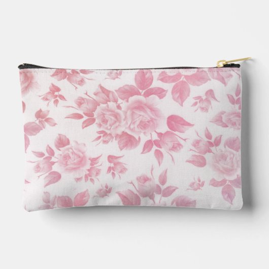 Elegante  blush roze botanische bloemen etui (Achterkant)