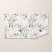 Elegante Blush Roze Eucalyptus Bad Handdoek (Handdoek)