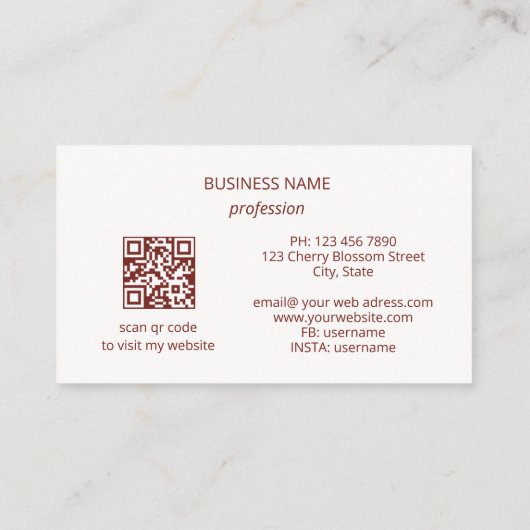 Elegante Blush Roze Gouden Waterverf Bloem Visitekaartje (Achterkant)